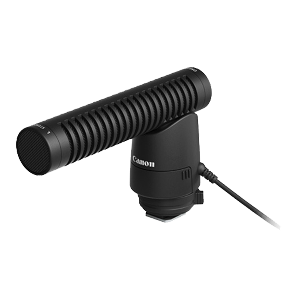 DM-E1 Canon コンデンサマイク Accessories - Directional Stereo Microphone DM-E1 - Canon Thailand